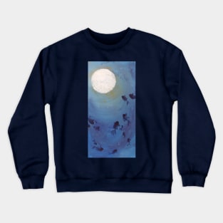 Towards the Moon Crewneck Sweatshirt